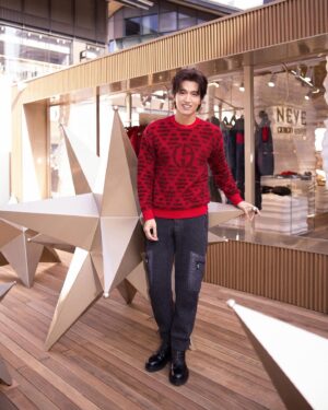 Jerry Yan Instagram - 出席#GiorgioArmani Neve 2023 紳士活力與風度的秋冬系列