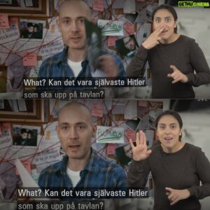 Jesper Rönndahl Instagram - Du som kollar på Vem Mördade Skolan teckentolkat kan bl.a. Hitlertecknet nu.