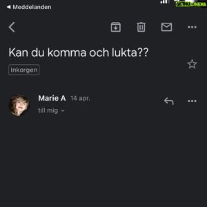 Jesper Rönndahl Instagram - Snälla säg att ni också får såna här mail