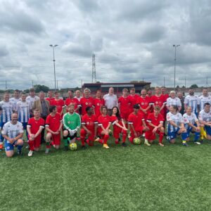Jess Impiazzi Instagram - Another year playing for ‘This Country’ Vs Cirencester vets in aid of @cfa_childrensfootballalliance - although my lupus meant I couldn’t get on for too long at a time, I was really happy to be back with such an amazing bunch of humans, coming together to raise some dosh! 
Thank you to all my fellow players and the wonderful people who came to watch! I had such an amazing day and I’m going home super happy 🥰🥰🥰 thanks @paul57cooper for having me for my third year in a row 💪🏼🩷