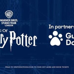Jess Impiazzi Instagram - This is magical!  Welcome to Dogwarts, Harry, Hermione and Ron 🐾  @guidedogsuk have got a pawsome new partnership with @WBTourLondon to improve accessibility and enhance the Harry Potter Studio Tour experience for people with sight loss

My two favourite things in the world together 🩷⚡️👓🦉🐾🦉👓⚡️🪄 🧙🏻 🐾

#harrypotter #wbstudiotour #guidedog #guidedogsuk #sightloss #accessibility 🐾🪄⚡️👓🐾🦉🪄⚡️👓🐾