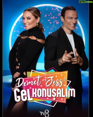 Jess Molho Instagram - 16 Ekim Pazartesi itibari ile 12:45 de @tv8 deyiz… @demetakalin @gelkonusalimtv 😊