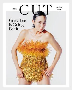 Jess Willis Instagram - GRETA incoming 💥💥💥 Greta Lee for our special issue cover of The Cut, photographed by Cruz Valdez and styled by me.

Greta wearing Prada slide 1, Celine slide 2

The Cut: @thecut 
Talent: Greta Lee
Photography by @cruzcvaldez 
Styling by @jessswill
Written by @catyzhang
Digital Tech @ryangeary 
Photo Assistant @alexisjphoto and @benjaminjosephphoto 
Styling Assistants @antoninathestylist and @brandonmichaelg
Styling Intern: @icyaus
Hair: @tiago_goya
Makeup: @gracegraceahn 
Manicure: @ajax_jachno
Set Design: @aaronbobrow
Set Assistant: @brain_froze
Movement Director: @ireneashu
Movement Assistant: @oko.okamoto
Tailor: Susie Kourinian
Production: @rowanproductions
The Cut, Editor-in-Chief @lrpeoples
The Cut, Photo Director  @nono_elle_
The Cut, Photo Editor @_maridelis
The Cut, Deputy Culture Editor @brkmrn
The Cut, Senior Social Media Editor @sash.fm
The Cut, Editorial Assistant @brookelamantia