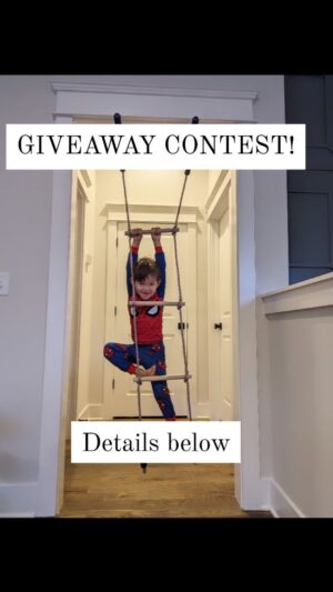 Jessalyn Wanlim Instagram - Fam bam, get ready for a Cyber Monday Giveaway with me and @gym1forfun 😁 My son has been obsessed with climbing especially in this cold weather and 3 LUCKY WINNERS will be picked on Monday to receive a set themselves.

To enter, you must do the following:

1. ❤️ this post 
2. Follow @jessalynwanlim and @gym1forfun
3. Tag a friend in the comments

Terms and Conditions:
- Open to US residents only
- Not affiliated with Instagram
- Winners to be drawn and announced on Monday

Share this post to those who you this'll be perfect for! #indoorplayground #indoorplaygym #indoorswing #pullupbar #cybermonday #blackfriday