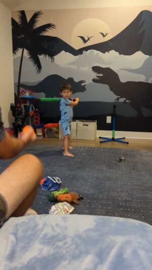 Jessalyn Wanlim Instagram - @mlb here we come 😁 #baseball #toddlerbaseball #toddlerslugger #slugger #mlb