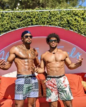 Jesse Bray Instagram - Unc & Phew 

#uncle #explore #foryou #nephew #chazz #heat #loveislandusa #caption #shhh #movement
