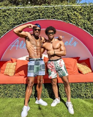 Jesse Bray Instagram - Unc & Phew 

#uncle #explore #foryou #nephew #chazz #heat #loveislandusa #caption #shhh #movement