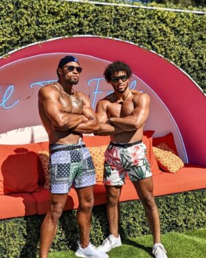 Jesse Bray Instagram - Unc & Phew 

#uncle #explore #foryou #nephew #chazz #heat #loveislandusa #caption #shhh #movement