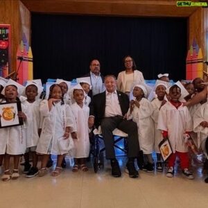 Jesse Jackson Instagram - Celebrating the first step of a lifelong journey of learning! 🎓 Congratulations to the Bronzeville Academy Charter School @bacsk8 kindergarten class of 2024! #iamsonebody #keephopealive