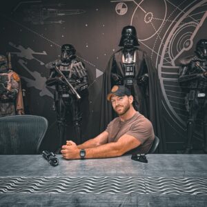 Jesse Kove Instagram - In a special place far far away…. #StarWars #sith