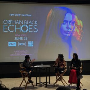 Jesse Kove Instagram - Thank you @amcplus @amc_tv  for having me at the private screening of @orphanblacktv with @therealkrystenritter 

Thanks @mwprinc @impact_ig as always. 

Brought a special someone along 👊🏻🐍
#Amc #premier