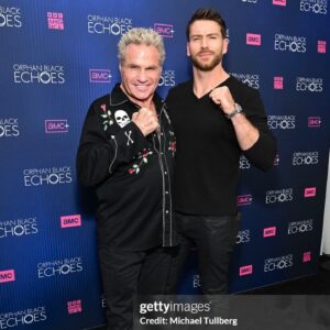 Jesse Kove Instagram - Thank you @amcplus @amc_tv  for having me at the private screening of @orphanblacktv with @therealkrystenritter 

Thanks @mwprinc @impact_ig as always. 

Brought a special someone along 👊🏻🐍
#Amc #premier