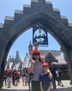 Jesse Lee Soffer Instagram - Thanks to @unistudios for the awesome day. My nephews thank you too. Ps. I didn’t tell Sam to make that face in the second pic, he knew he had one job if he was gonna get on that ride. #UniversalStudiosHollywood #UncleJesse