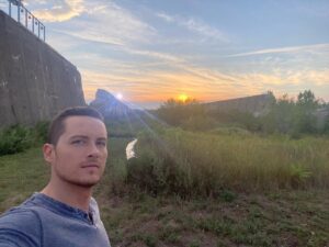 Jesse Lee Soffer Instagram - This is right before we filmed the last scene of tonight’s episode while waiting for the sun to set. Hope you guys enjoy tonight. You’re in for a ride! #ChicagoPD