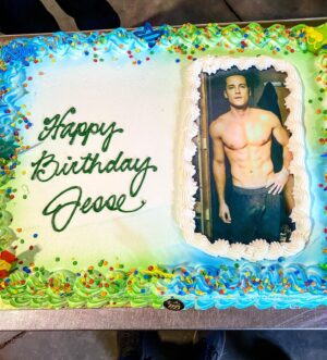 Jesse Lee Soffer Instagram - Chicago PD cast and crew got me good 🎂 🤦‍♂️😂 Thanks for all the Birthday well wishes everybody!