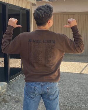 Jesse McCartney Instagram - Grab your All’s Well merch while you can. 👕 Limited quantities available at my shows only.

Tag me in your posts wearing the merch. 😎