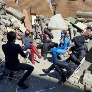 Jesse Rath Instagram - Team meeting. Ep 6x12 photo dump!
@supergirlcw 

#supergirl #brainiac5 #karadanvers #brainy #brainiac #nianal #dreamer #martianmanhunter #sentinel #dc #kellyolsen #davidramsey #cw #wb #warnerbros #guardian #arrowverse #alexdanvers #superfriends