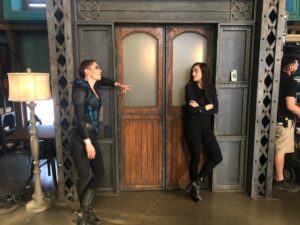 Jesse Rath Instagram - Another photo-dump from the two part @supergirlcw finale.

#supergirl #superfriends #dc #cw #brainiac5 #brainy #dceu #warnerbros #arrowverse #wb #martianmanhunter #nianal #katiemcgrath #lenaluthor #alexdanvers #guardian #behindthescenes
