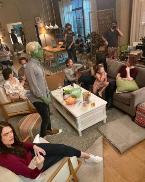 Jesse Rath Instagram - Some kara’s loft bts from the final ep!
@supergirlcw 

#supergirl #superfriends #arrowverse #dc #warnerbros #wb #brainy #dceu #brainiac #brainiac5 #lenaluthor #katiemcgrath #karazorel #martianmanhunter #alexdanvers #behindthescenes