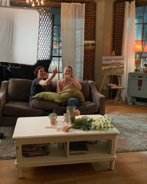 Jesse Rath Instagram - Some kara’s loft bts from the final ep!
@supergirlcw 

#supergirl #superfriends #arrowverse #dc #warnerbros #wb #brainy #dceu #brainiac #brainiac5 #lenaluthor #katiemcgrath #karazorel #martianmanhunter #alexdanvers #behindthescenes