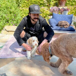 Jesse Rath Instagram - The newest member of the pack. @the.foggy.blues 💙