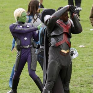 Jesse Rath Instagram - Mini photo dump of us throwing up the guns in ep 6x11 🔫🔫 @supergirlcw 

#supergirl #cw #brainiac5 #brainy #brainiac #dreamer #nianal #wb #warnerbros #martianmanhunter #arrowverse #sentinel #alexdanvers #superfriends #legionofsuperheroes #longlivethelegion #dc #dccomics