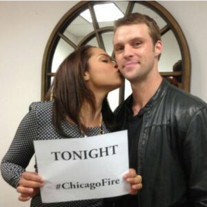 Jesse Spencer Instagram - Happy birthday Mon!💙 It's a old picture btw 
#Monicaraymund #Dawsey