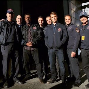 Jesse Spencer Instagram - #Chicagofire #firefighters