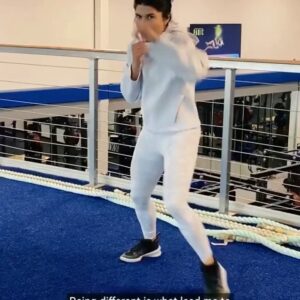 Jessica Aguilar Instagram - Honored & grateful to be a part of @lululemon #Proudandpresent campaign! 
•
“Knowing your superpower changes everything.”
•
As the first publicly LGBTQ2IA  woman in a male dominated sport, @jagatt (she/her) has always felt different.
 
Now, the Former MMA Strawweight World Champion sees being different as a superpower that gives her strength in any kind of fight.
 
What's your superpower? #pride