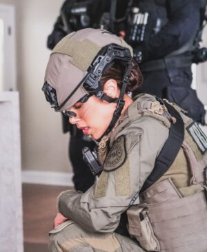 Jessica Camacho Instagram - Little moment of calm amidst the chaos. Come say hi, tomorrow night. #swat #swatcbs