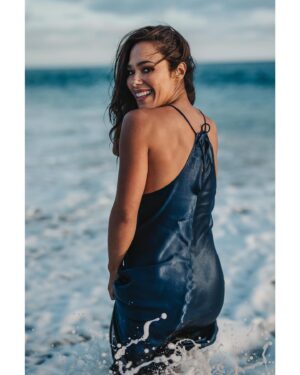 Jessica Camacho Instagram - Thanks for all the love, guys. Sending all kinds back out. 🤍. @amandapeixotoelkins - my beautiful photographer @vivianmaxwellbeauty - the beauty behind makeup & hair & Jules - the light of my life