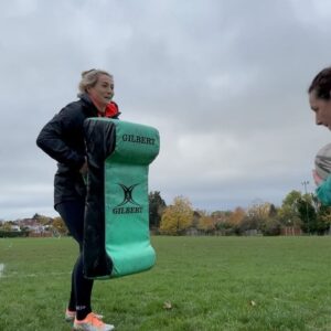 Jessica Fostekew Instagram - #sturdygirlclub is back TONIGHT 6.30pm on @bbcradio4 and it’s all about RUGBY 🏉🔥🙌🏻 🌹🏆 

Featuring the wisdom of 💫 @redrosesrugby legends @maggiealphonsi as well @vickyfleetwood_ who these videos prove is also the MOST patient, kind and brilliant teacher 🤣😂😅

Me and my boy child now big big fans of watching women be AMAZING at this 🙌🏻🙌🏻🙌🏻🔥🙌🏻🔥 sport 🏉 ❤️ 

Sidenote: I personally think this episode is one of the funniest bits of comedy I’ve ever made. So there.