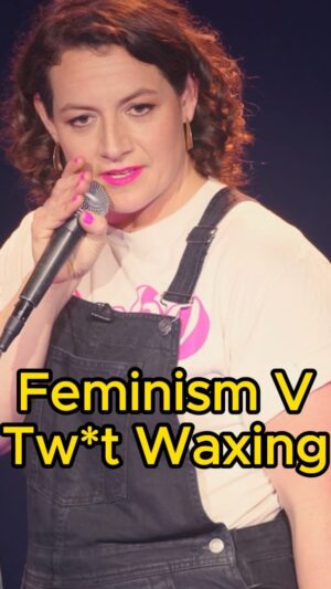 Jessica Fostekew Instagram - MY SHOW METTLE IS ON TOUR RIGHT NOW 🦾❤️🥳

🎟️ in 🔗 🌳 in bio 💋 

Description: a bit more stand up about getting your pubes waxed off as an act of empowerment 

If you don’t that’s fine! You’re not being forced to watch it so there’s no need to leave any nasty comments, I’m sure you’re ever so busy and you’re likely to feel quite a lot less repulsed by yourself if you just move on I imagine. 

This is a tiny clip from my last show Wench which is available to stream for free on YouTube via the amazing @800pgm 

#standup #standupcomedy #feministcomedy #silkyotter