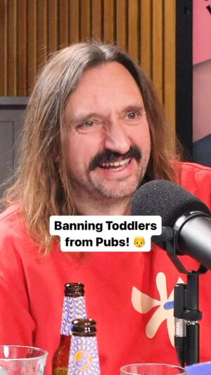 Jessica Fostekew Instagram - TODDLERS: ⛔️

Do you agree with @jessicafostekew ? 🤔

🎧 Catch up on The Moon Under Water wherever you get your podcasts!

#jessicafostekew #toddlers #pubs #moonunderwater #Podcast