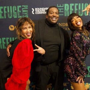 Jessica Frances Dukes Instagram - THE REFUGE PLAYS IS OFFICIALLY OPEN! This team has worked so hard to bring this EPIC TRILOGY to LIFE! It’s been such a gift to us and now we get to share it with you. #THEREFUGEPLAYS BY #NathanAlanDavis directed by @patriciamcgregor @roundaboutnyc @nytw79 #laurapelstheatre #ItsAFamilyAffair #comegetsome