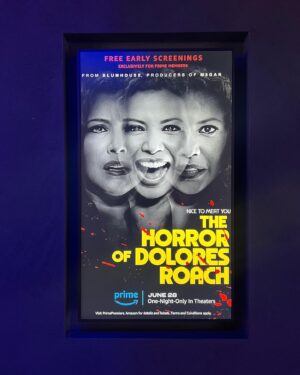 Jessica Garza Instagram - Thank you, @blumhouse for inviting me to the screening of the super fun & fantastic @thehorrorofdoloresroach. Incredible lead @justinamachado serves up so many delicious moments 🍽️ Streaming on @amazonprime now, go go go.