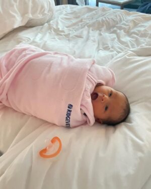 Jessica Knoll Instagram - Franklin’s sister, Sydney Knoll-Cortese, was born 11/13/23 at 9:11am, making her a double Scorpio 👹. Thank you so much to our surrogate, Macy, for keeping her safe and strong these last nine months. Maybe one day I’ll write more, but for now I have Sydney’s early childhood education to worry about. See slide four for details.