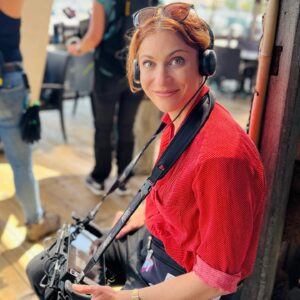 Jessica M. Thompson Instagram - Come on AMPTP. Just 2% of your gazillion dollars is all we’re asking for! I want to get back to doing this…!

#FemaleFilmmakerFriday
#WomeninFilm
#WGAstrong

📷 by the one and only @girvinpix