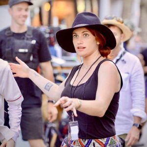 Jessica M. Thompson Instagram - Come on AMPTP. Just 2% of your gazillion dollars is all we’re asking for! I want to get back to doing this…!

#FemaleFilmmakerFriday
#WomeninFilm
#WGAstrong

📷 by the one and only @girvinpix