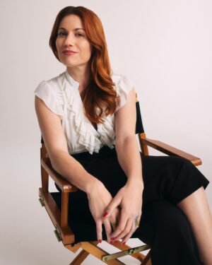 Jessica M. Thompson Instagram - I would always prefer to be behind the camera, but luckily @_vanwaas has a masterful eye for making me appear less awkward.
•••
#womeninfilm #womenfilmmakers #womendirectors
Portraits by @_vanwaas 📷