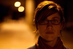 Jessica M. Thompson Instagram - I was clearing out an old hard drive and found some pics I thought I lost!! These are from the set of my second short film, PERCEPIO. Starring the one and only, @allegrace. Shot on #35mm in 2007, (when we were all babies). What memories!
•••
Producer: @carlovelayo
Writer/Director: @jessica.m.thompson
DP: @robertcmorton 
Editor: @elliott.magen
•••
#femalefilmmakerfriday #throwback #whereitallbegan
