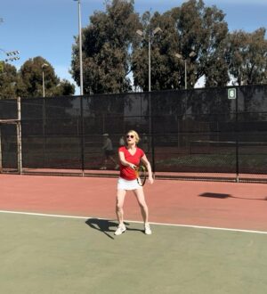 Jessica Morris Instagram - Great weekend with my favorite person😘🧩❤️☀️#tennis #pool #sunshine #love