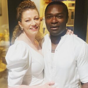 Jessica Oyelowo Instagram - Went to a white party… I was the only white person there 🤔 😜