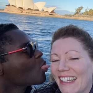 Jessica Oyelowo Instagram - Down Under for a bit of footy ⚽️ and lots of silliness 😜