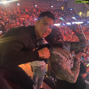 Jessie Vargas Instagram - Epic night! @canelo & @bivol_d came to entertain. #Boxing #Boxeo #CaneloBivol #LasVegas #Vegas #Andre300 #OutKast #SteveAoki #VegasNightLife #TeamVargas