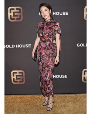 Jessika Van Instagram - So proud of how the #asian community has come together this year. Thank you for a fantastic month of education, representation, and celebration @goldhouseco @cape_usa @vcmediaorg & many more 🥂🥮🎆 Let’s keep growing 💪🙏♥️
#📷 @sthanlee •
•
•
#redcarpet #bespoke #dress