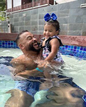 Jessy Terrero Instagram - Your love for our baby girl knows no bounds. Thank you for being their superhero and my partner in this incredible journey of parenthood. Happy Father’s Day, my love @jessyterrero we love you! ❤️