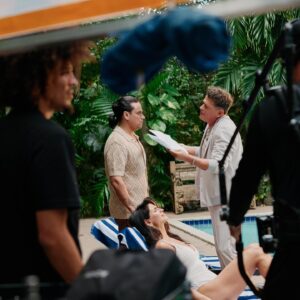 Jessy Terrero Instagram - #BTS 📸 @silvestredangond @carlosvives 
Tú o Yo

Starring @barbaraderegil 

Director @santidiazv 
@cinemagiants 

📸 @ighorvisual