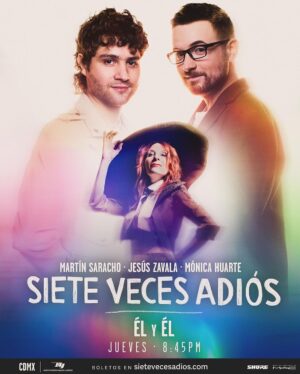 Jesús Zavala Instagram - Solo 2 días más y estrenamos esta temporada de @sietevecesadios, no saben la felicidad, un nivel de cariño único para este equipo, lxs más CHINGONXS, nos vemos este jueves y todos los jueves para disfrutar de Él y Él! ❤️
