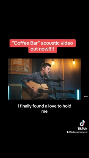 Jet Jurgensmeyer Instagram - The “Coffee Bar” acoustic video is out now!!! Go watch it on my YouTube channel! #originalmusic #songwriting #acousticmusic #newmusic